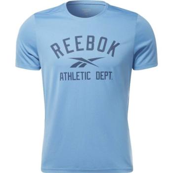 Reebok WOR POLY GRAPHIC SS TEE Férfi póló, kék, méret kép