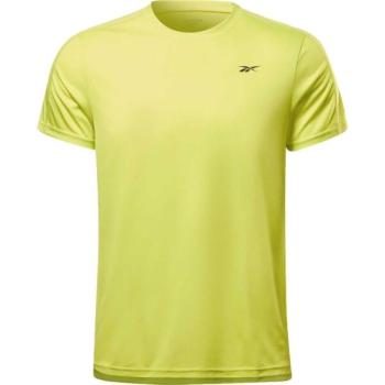 Reebok WOR SS TECH TEE Férfi edzőpóló, fényvisszaverő neon, méret kép