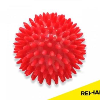 Rehabiq Red sündisznó masszázslabda, 8 cm kép