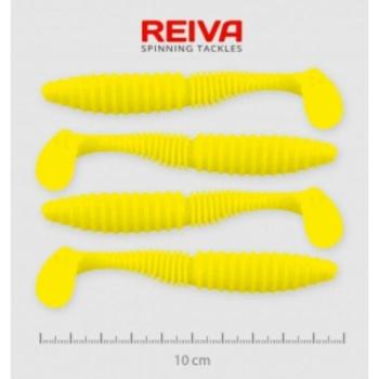 Reiva Zander Power Shad 10cm 4db/cs /Citromsárga/ (9901-102) kép