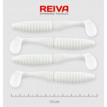 Reiva Zander Power Shad 10cm 4db/cs /Fehér/ (9901-101) kép