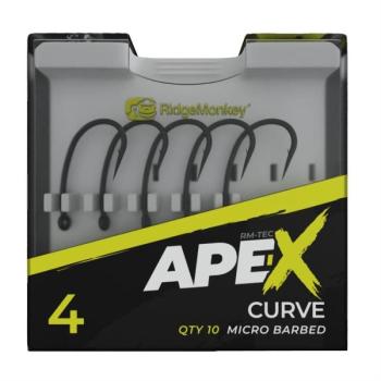 RidgeMonkey Ape-X Curve Barbed 10db kép