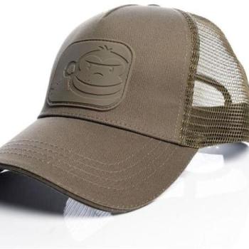 RidgeMonkey APEarel Dropback Pastel Trucker Cap Brown kép