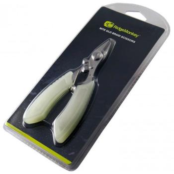 RidgeMonkey Nite Glo Scissors kép