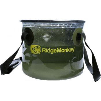 RIDGEMONKEY PERSPECTIVE COLLAPSIBLE BUCKET 15L Vödör, zöld, méret kép