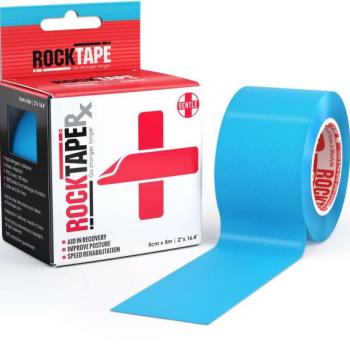 RockTape Kineziológiai szalag érzékeny bőrre kék kép