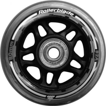 Rollerblade 80-82A+SG7+8MMSP Görkorcsolya kerékszett, fekete, méret kép