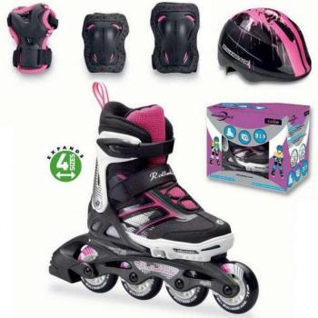 Rollerblade Spitfire Cube gyermek görkorcsolya szett fekete/pink... kép