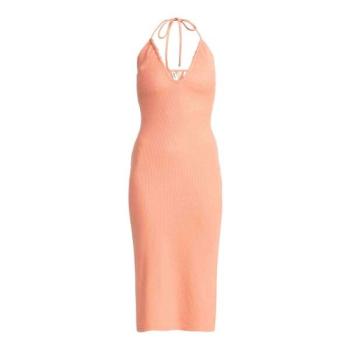 Roxy LATE SUNSET HALTER Női nyári midi ruha, lazac, méret kép