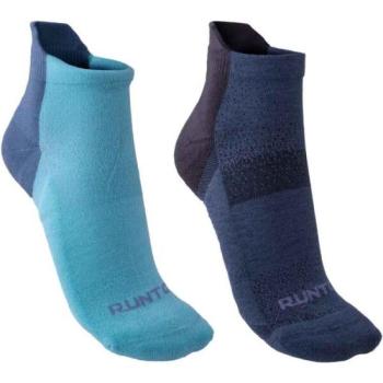 Runto RUN SOCKS  2P 2 pár antibakteriális kezelésű sportzokni, kék, méret kép