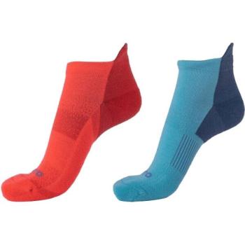 Runto RUN SOCKS W 2P 2 pár antibakteriális kezelésű sportzokni, narancssárga, méret kép