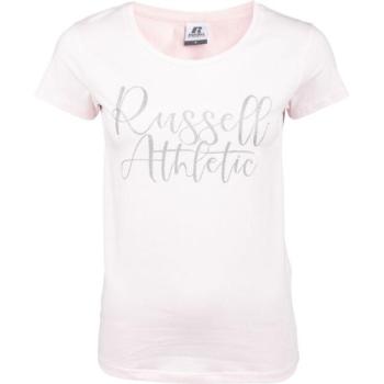 Russell Athletic CREWNECK WOMEN T-SHIRT Női póló, rózsaszín, méret kép