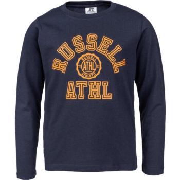 Russell Athletic L/S CREWNECK TEE SHIRT Gyerek felső, sötétkék, méret kép