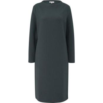 s.Oliver RL LONG SLEEVE DRESS NOOS Midi ruha, sötétzöld, méret kép