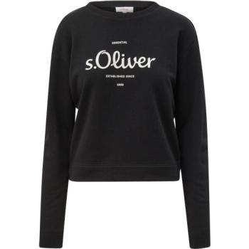 s.Oliver RL SWEATSHIRT Pulóver, fekete, méret kép