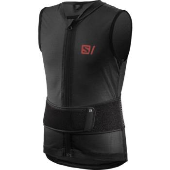 Salomon BACK PROTE FLEXCELL LIGHT VEST JR Gyerek gerincvédő, fekete, méret kép