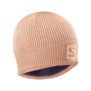 Salomon LOGO BEANIE CITRU Téli sapka, narancssárga, méret kép