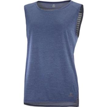 Salomon OUTLINE SUMMER TANK W Női top, sötétkék, méret kép