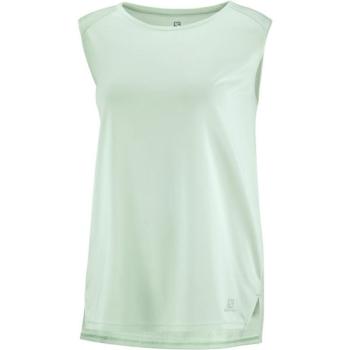 Salomon OUTLINE SUMMER TANK W Női top, világoszöld, méret kép