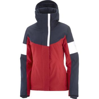 Salomon SPEED JACKET W Női síkabát, piros, méret kép