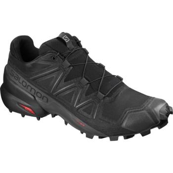 SALOMON-Speedcross 5 black/black/phantom Fekete 41 1/3 kép