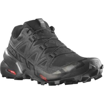 SALOMON-Speedcross 6 black/black/phantom Fekete 41 1/3 kép