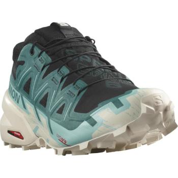 SALOMON-Speedcross 6 GTX black/harbor blue/rainy day Fekete 41 1/3 kép