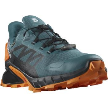 SALOMON-Supercross 4 GTX stargazer/black/turmeric Kék 41 1/3 kép