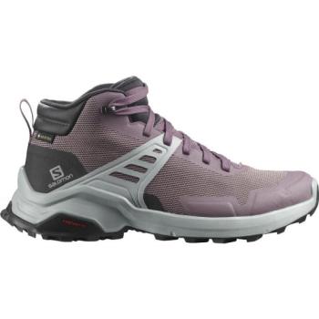 Salomon X RAISE MID GTX W Női túracipő, lila, méret 36 2/3 kép