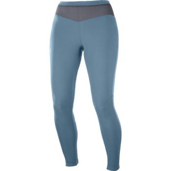 Salomon XA WARM TIGHT W Női leggings, kék, méret kép