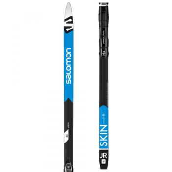 Salomon XC SKI SET RC ESKIN JR+PLK ACC JR Junior sífutó léc kötéssel, fekete, méret kép