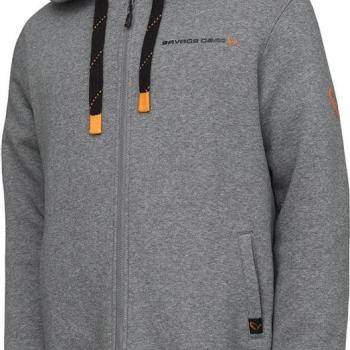 Savage Gear Classic Zip Hoodie Grey Melange kép