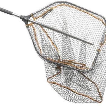 Savage Gear Pro Folding Rubber Large Mesh Landing Net L merítőszák kép