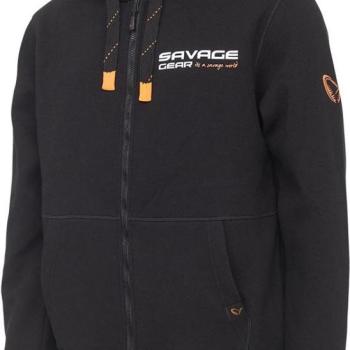 Savage Gear Urban Zip Hoodie Black Ink kép