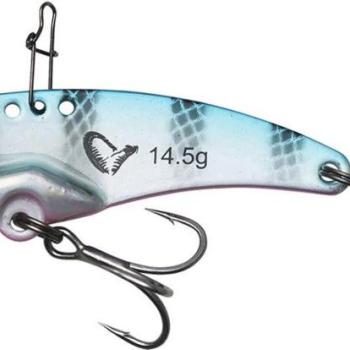 Savage Gear Vib Blade 4,5 cm 8,5 g Sinking Blue Pink Stripes kép