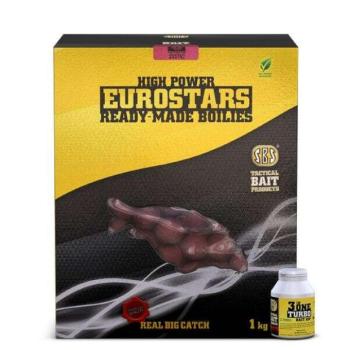 Sbs eurostar boilies 1kg+50ml bait dip-belachan etető bojli kép