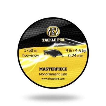 Sbs masterpiece monofilament line fluo yellow  monofil zsinór 124... kép