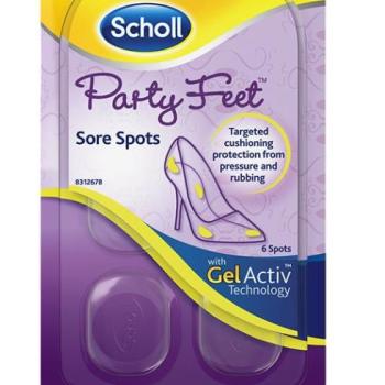 SCHOLL Party Feet GelAtiv lúdtalpbetét érzékeny lábakhoz - 1 pár kép