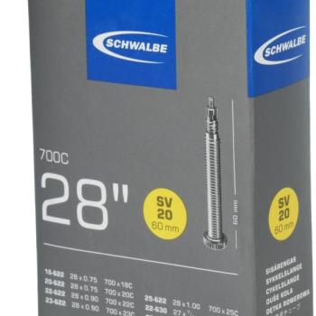 Schwalbe SV 20 60 mm-es extra könnyű szelep kép