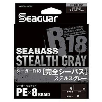 Seaguar r18 kanzen seabass stealth gray 150m 0.8gou kép