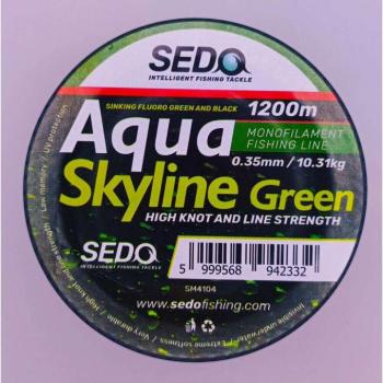 SEDO Aqua Skyline Green 1200 Méter Monofil Horgász Zsinór 0,28mm... kép