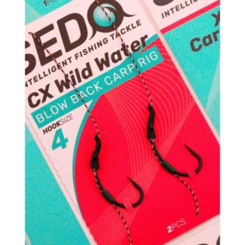 SEDO CX Wild Water Blow Back Előkötött Bojlis Előke 8 kép