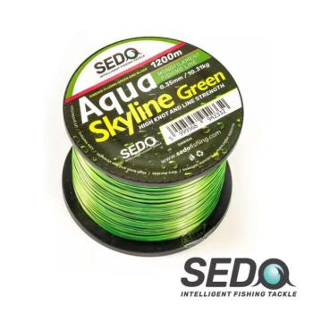 SEDO SEDO Aqua Skyline Green 1200 Méter Monofil Horgász Zsinór 0.... kép