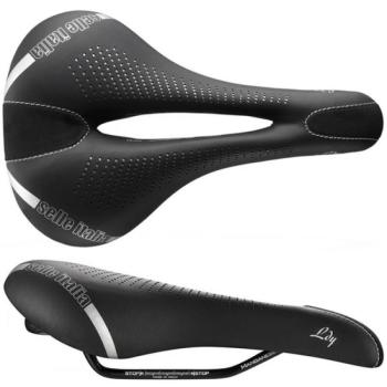 Selle Italia LADY GEL FLOW L Női kerékpárnyereg, fekete, méret kép