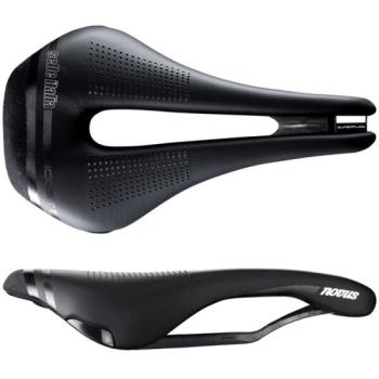 Selle Italia NOVUS Boost EVO Gravel TM Superflow L Kerékpár nyereg, fekete, méret kép