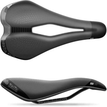 Selle Italia S 5 SUPERFLOW Férfi kerékpárnyereg, sötétszürke, méret kép