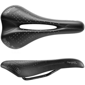 Selle Italia SPORT GEL FLOW Férfi kerékpárnyereg, fekete, méret kép