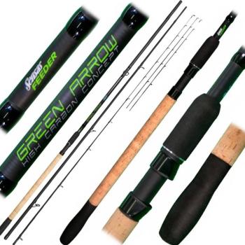 Sensas Green Arrow Feeder Heavy 3,6 m 90-140 g kép