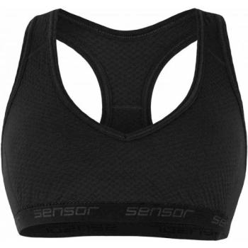 Sensor MERINO DF BLK Női sportmelltartó, fekete, méret kép