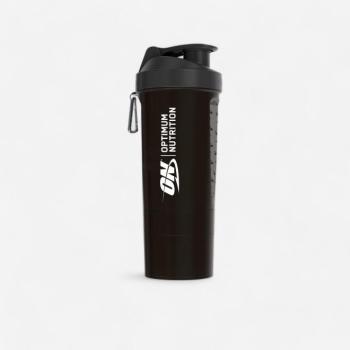 Shaker, 600 ml, csavarós tárolóedénnyel - Optimum Nutrition kép